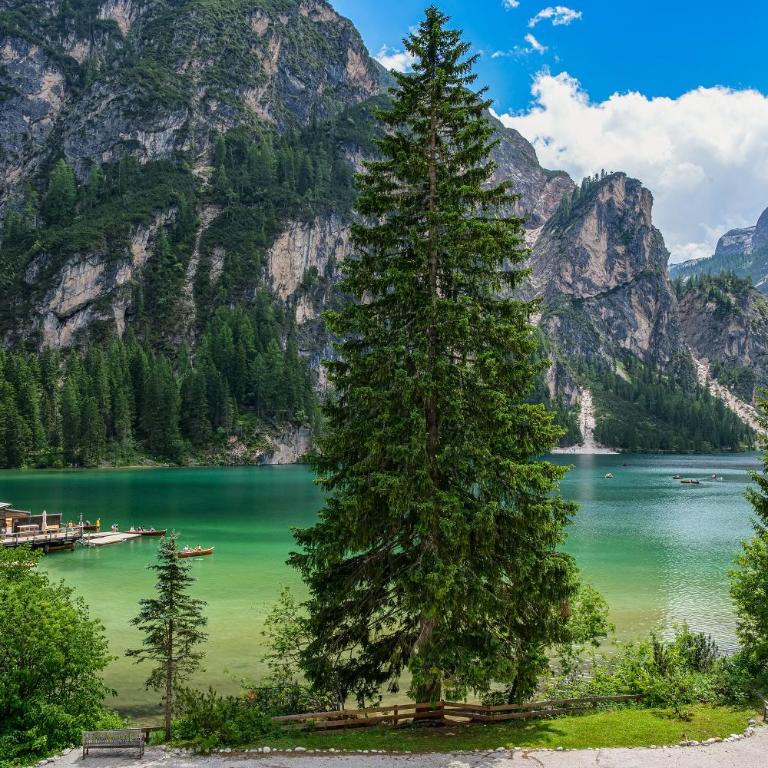 Hotel Lago di Braies - Einzelzimmer mit Seeblick - 3
