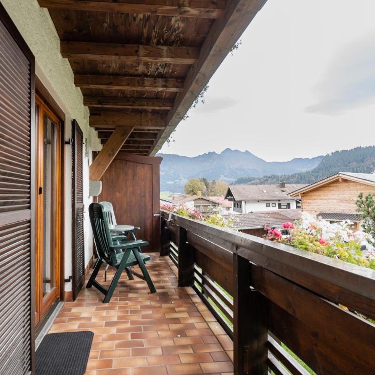 Gästehaus Dauser - Appartamento con Vista Montagna - 3