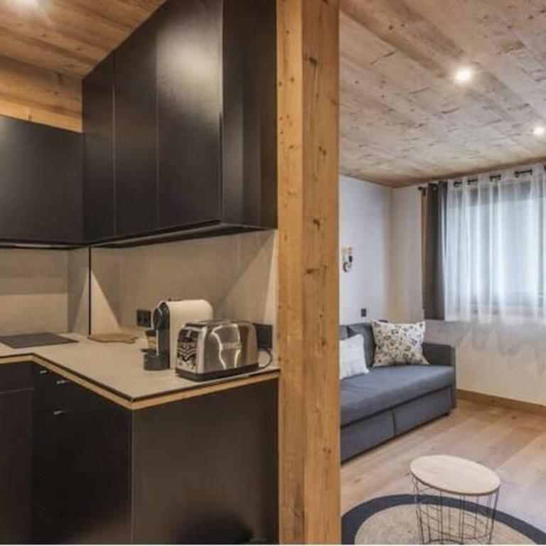 Charmant T2 Megève, 10 min à pied du centre - Appartement 1 Chambre - 4
