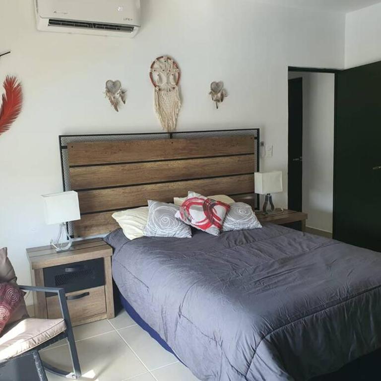 Hermoso Depto nuevo equipado 6 pers, playa carmen - Two-Room Apartment - 9