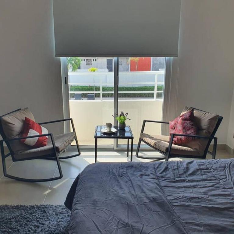 Hermoso Depto nuevo equipado 6 pers, playa carmen - Two-Room Apartment - 15