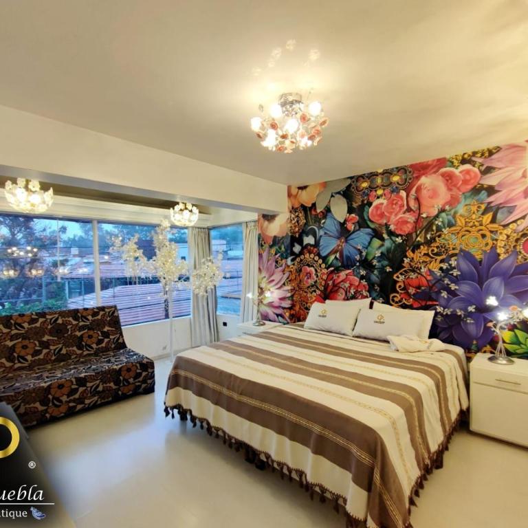Hotel Temático Casa Puebla - Habitación Doble Deluxe con bañera - 5