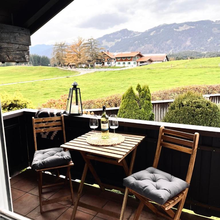 Schöne gemütliche Wohnung in traumhafter Lage bei Ofterschwang - Apartment mit 2 Schlafzimmern - 6