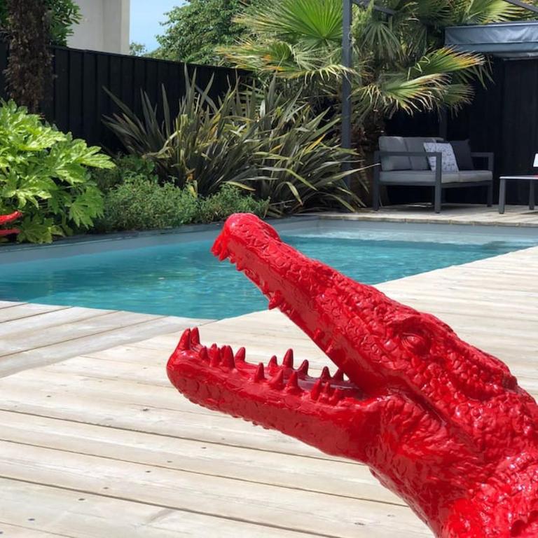 Nanie - Villa centre-ville, piscine, wifi - La Teste de Buch - Three-Bedroom Villa - 1