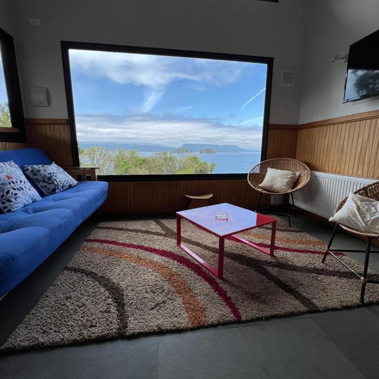 Cabañas El Roble Lican Ray - Two-Bedroom Bungalow with Lake View - 20