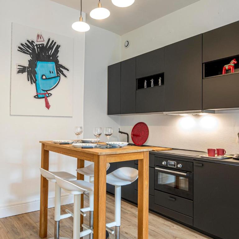 Wonderhost, coeur de ville, magnifique appartement avec parking - Appartement 1 Chambre - 2