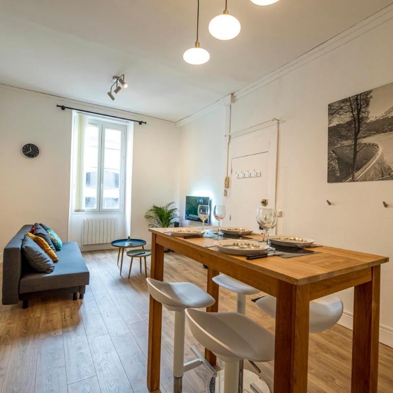 Wonderhost, coeur de ville, magnifique appartement avec parking - Appartement 1 Chambre - 6
