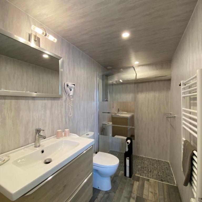 Hotel Mas des Lys - Chambre Double Confort avec Douche - 4