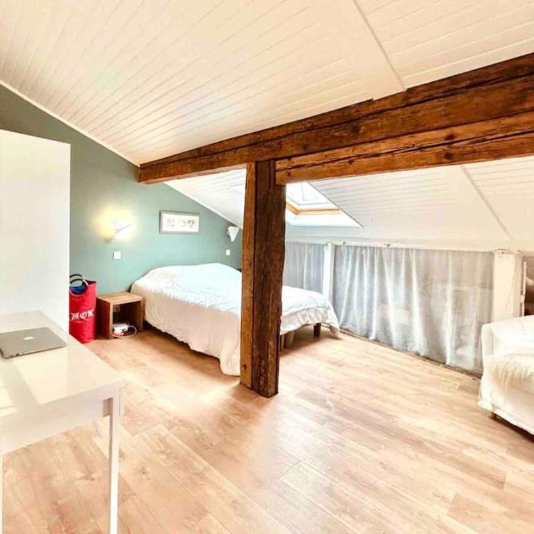 Les Puits Clos : magnifique T2 sous les toits - Apartamento de 1 dormitorio - 7