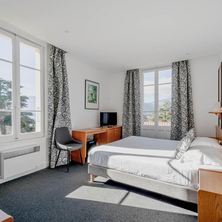 Hotel du Lac - Chambre Double/Lits Jumeaux - Côté Lac - 2