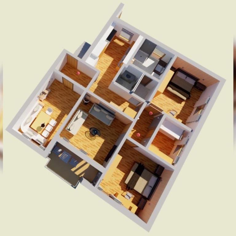Ferienwohnung Alpenzeit - Apartment mit 3 Schlafzimmern - 24