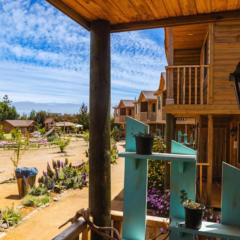 Cabaña en Tunquén con parrilla, fogón, piscina y bosque - Casa con 1 dormitorio - 19