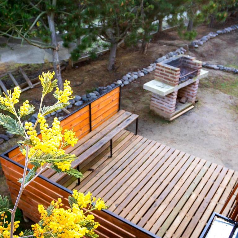 Cabaña en Tunquén con parrilla, fogón, piscina y bosque - Casa de 3 dormitorios - 12