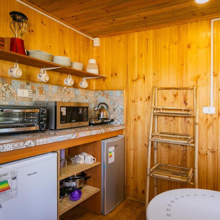 Cabaña en Tunquén con parrilla, fogón, piscina y bosque - Casa de 3 dormitorios - 24