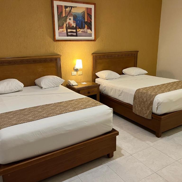 Tecnohotel Mérida Norte - Habitación Doble con vistas al jardín - 1 o 2 camas - 3