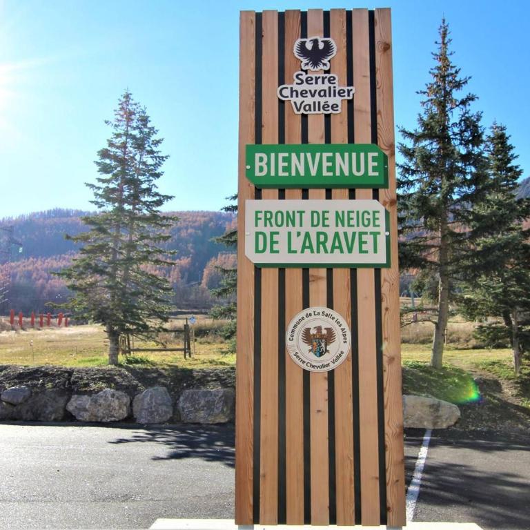 Studio lumineux 4 pers., balcon sud, pieds des pistes - Serre Chevalier - Appartement 1 Chambre - 2