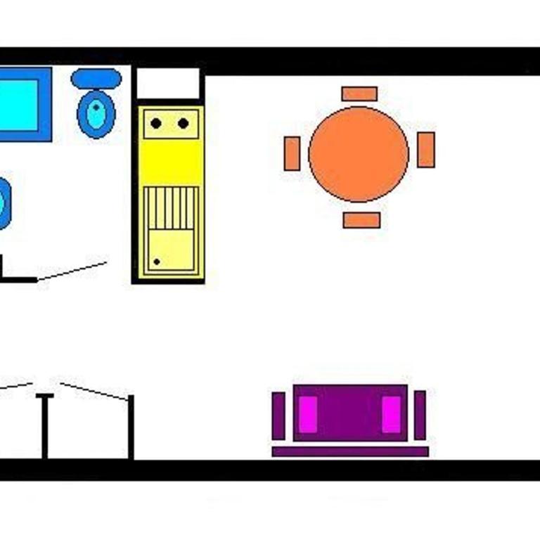 Studio cosy pour 2 à Vars Les Claux, proche des pistes et commerces - FR-1-330B-119 - Apartamento (2 adultos) - 6