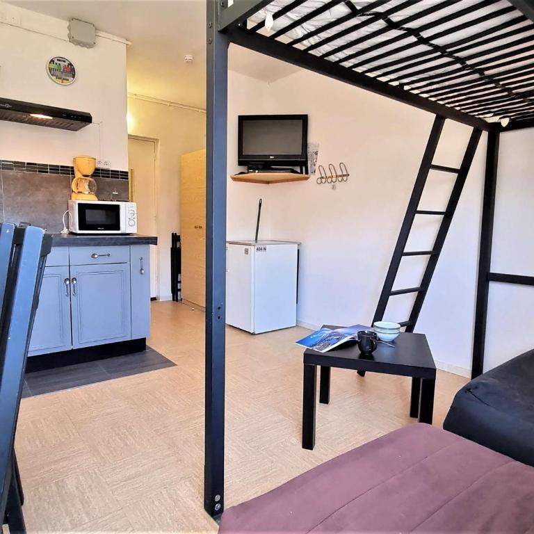 Studio 2/3 pers, proche télésiège, Wifi, Parking - FR-1-525-188 - Appartamento (3 Adulti) - 4