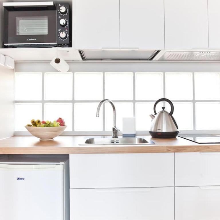 Widok na basen, Home-Office, Wi-Fi Gratis - Apartamento de 1 dormitorio - 17