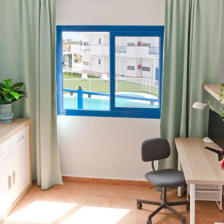 Widok na basen, Home-Office, Wi-Fi Gratis - Apartamento de 1 dormitorio - 20