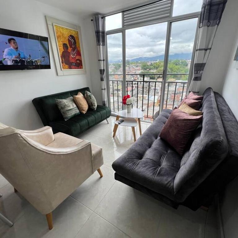 HERMOSO APTO CON VISTA a LAS MONTAÑAS DEL QUINDÍO CERCA de TODO - Apartamento de 2 dormitorios - 27