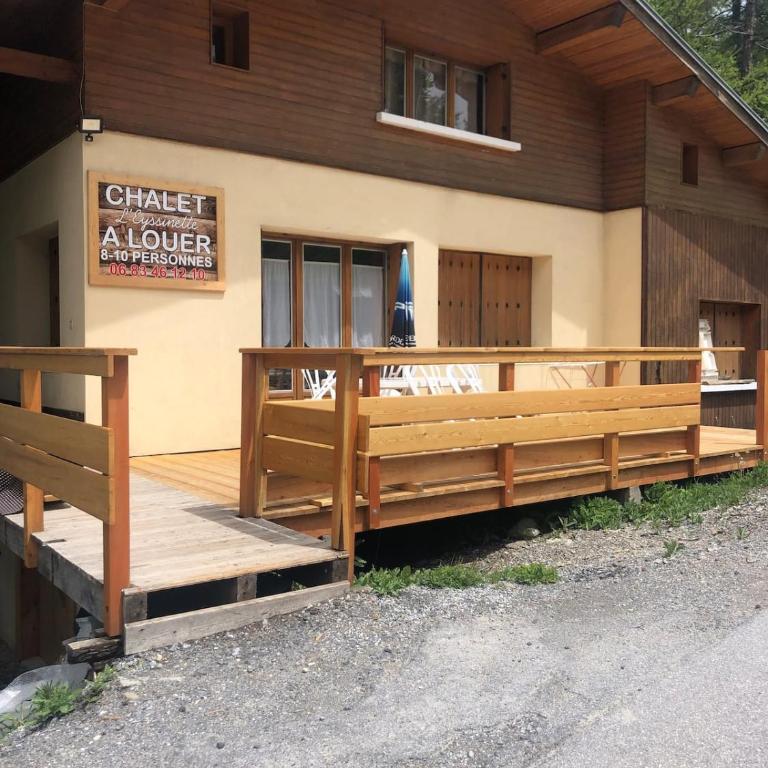 CHALET L'Eyssinette Appartement 8 a 10 couchages - Chalet 3 Chambres - 1