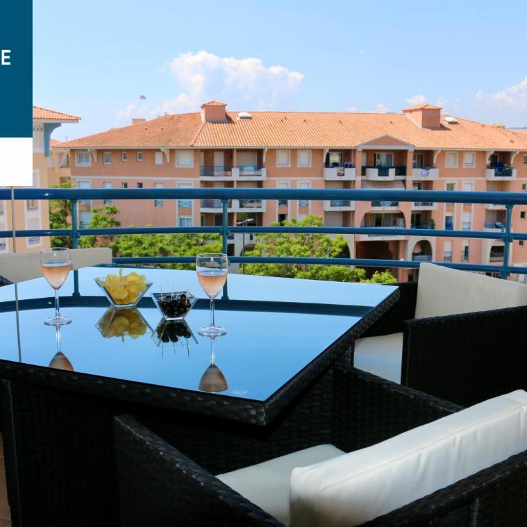 Port-Fréjus, LE PALADIEN, appartement 2 pièces climatisé, terrasse & parking - Appartamento con 1 Camera da Letto - 1