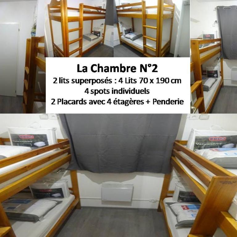 Appartement 8-10 personnes SUPERDEVOLUY Hautes Alpes REZ DE CHAUSSÉE Vue panoramique 3 CHAMBRES - Apartment mit 3 Schlafzimmern - 12