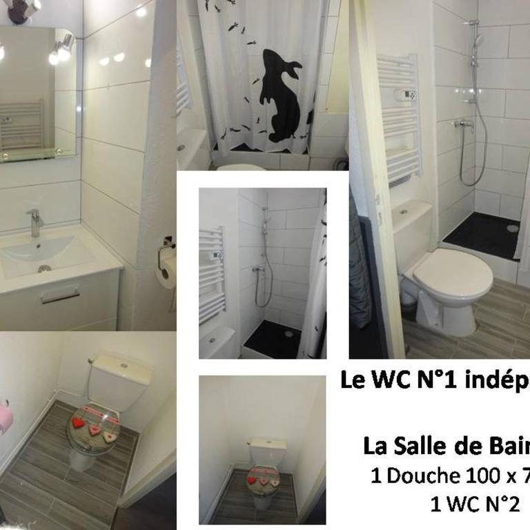 Appartement 8-10 personnes SUPERDEVOLUY Hautes Alpes REZ DE CHAUSSÉE Vue panoramique 3 CHAMBRES - Apartment mit 3 Schlafzimmern - 16