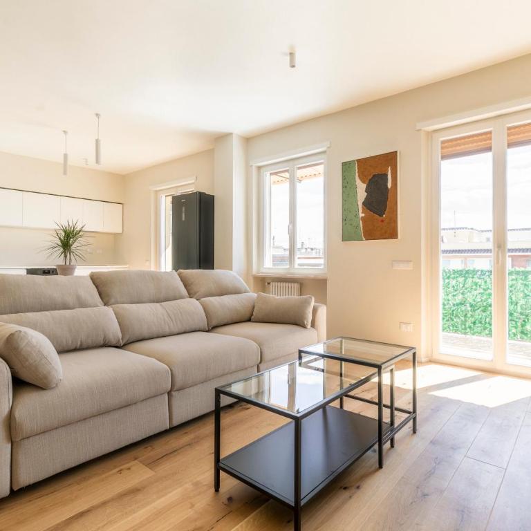 La Dolce Vita - Sunny Penthouse Trastevere Station 100sqm - Apartment mit 2 Schlafzimmern - 1