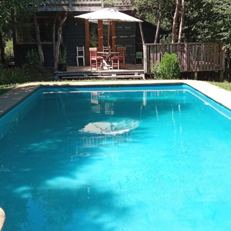 Cabaña Lodge los Coihues VALLE LAS TRANCAS# TERMAS DE CHILLAN#NEVADOS DE CHILLAN - Chalet de 2 dormitorios - 5