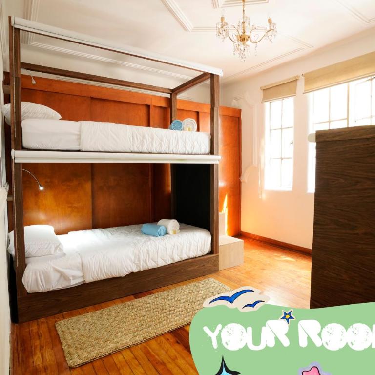 Hostal Fungi Casa Rosa - Cama Individual en habitación compartida femenina - 7