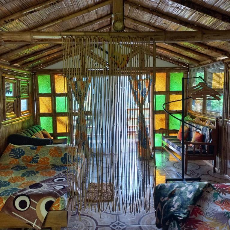 Cabaña LuzMi Cocorná - Twin Room with Mountain View - 7