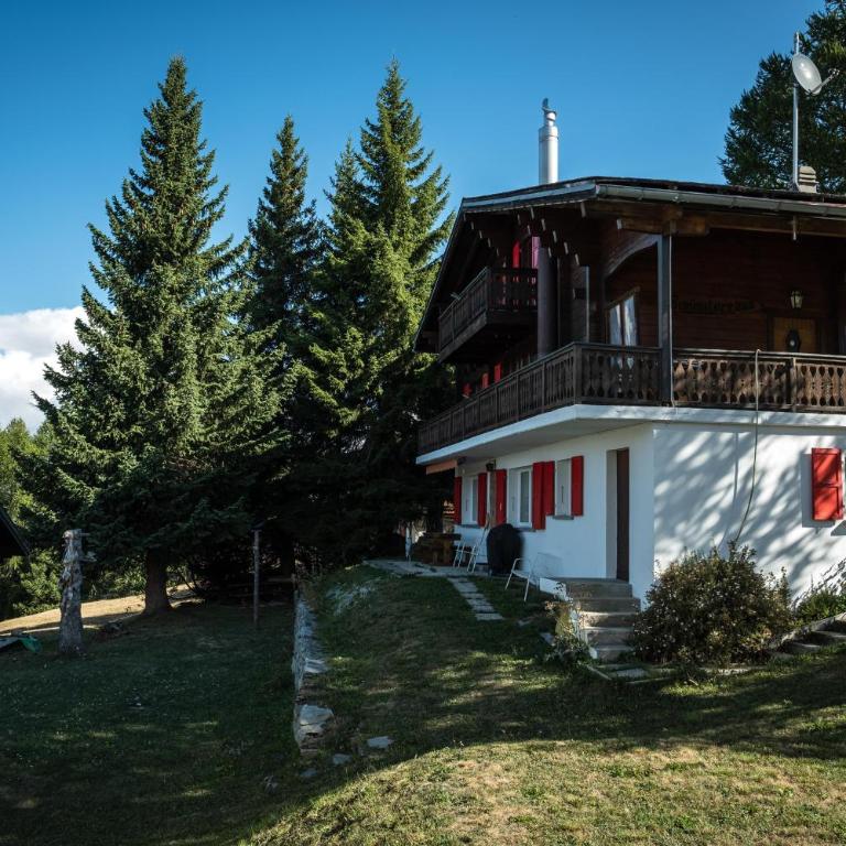 Chalet Sunnuterrasse - Apartment mit Dusche - 3
