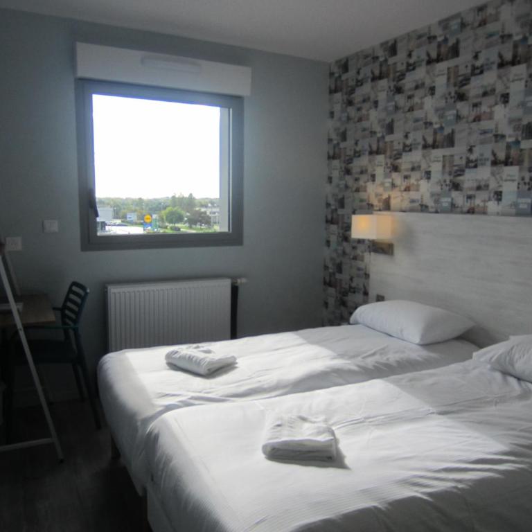 The Originals Access, Hôtel les Iris, Berck-sur-Mer - Chambre Lits Jumeaux Supérieure - 1
