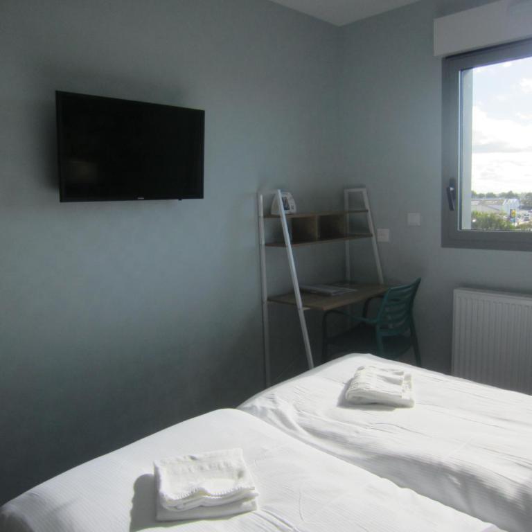 The Originals Access, Hôtel les Iris, Berck-sur-Mer - Chambre Lits Jumeaux Supérieure - 2