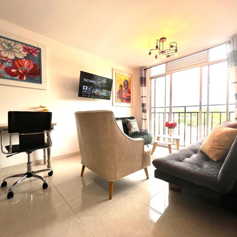 HERMOSO APTO CON VISTA a LAS MONTAÑAS DEL QUINDÍO CERCA de TODO - Apartamento de 2 dormitorios - 17