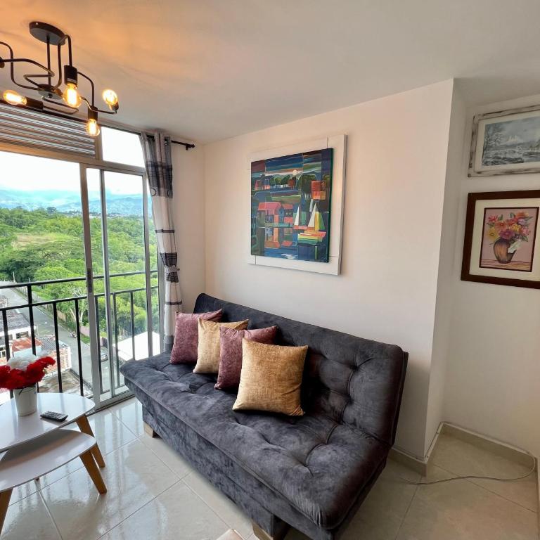 HERMOSO APTO CON VISTA a LAS MONTAÑAS DEL QUINDÍO CERCA de TODO - Apartamento de 2 dormitorios - 14