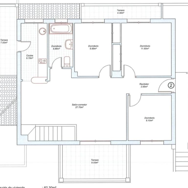Casa Mariana - Apartamento de 3 dormitorios - 6