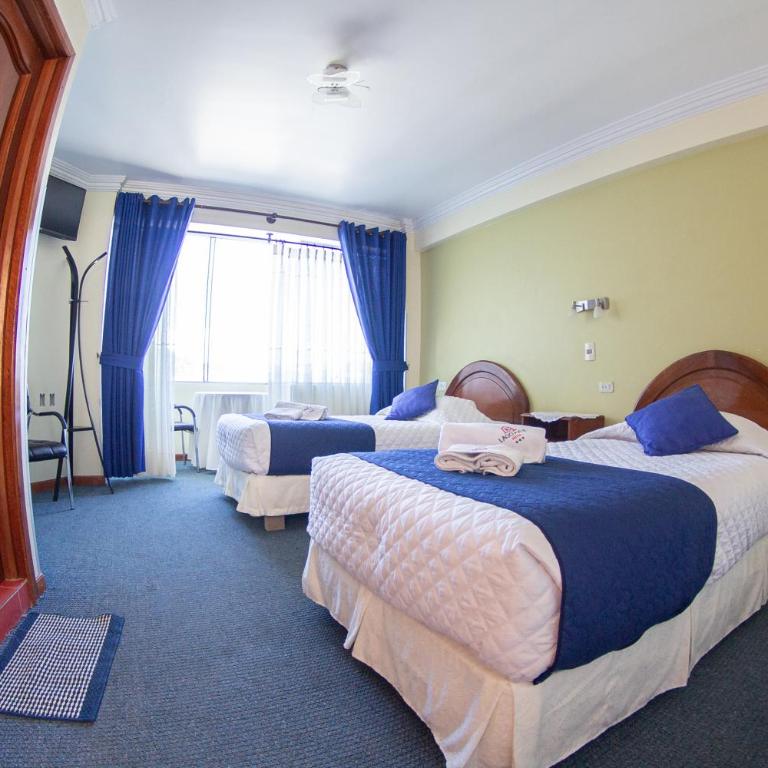 Hotel Lago Azul - Habitación Doble con vistas al lago - 2 camas individuales - 1