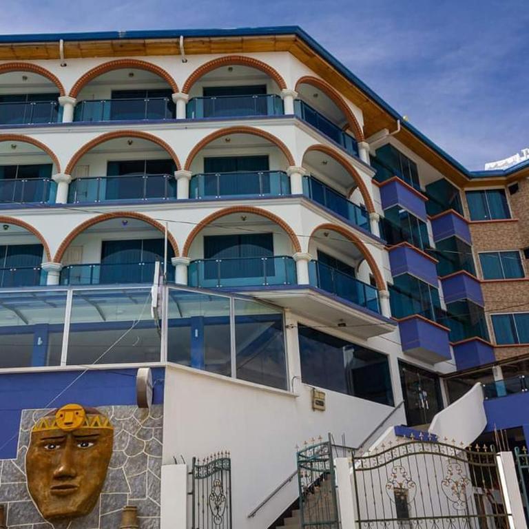 Hotel Lago Azul - Habitación Doble con balcón - 2 camas - 3