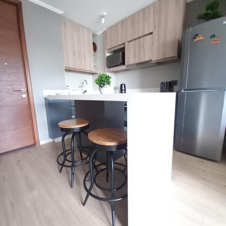 Departamento Edificio Aqua Pucón - One-Bedroom Apartment - 17