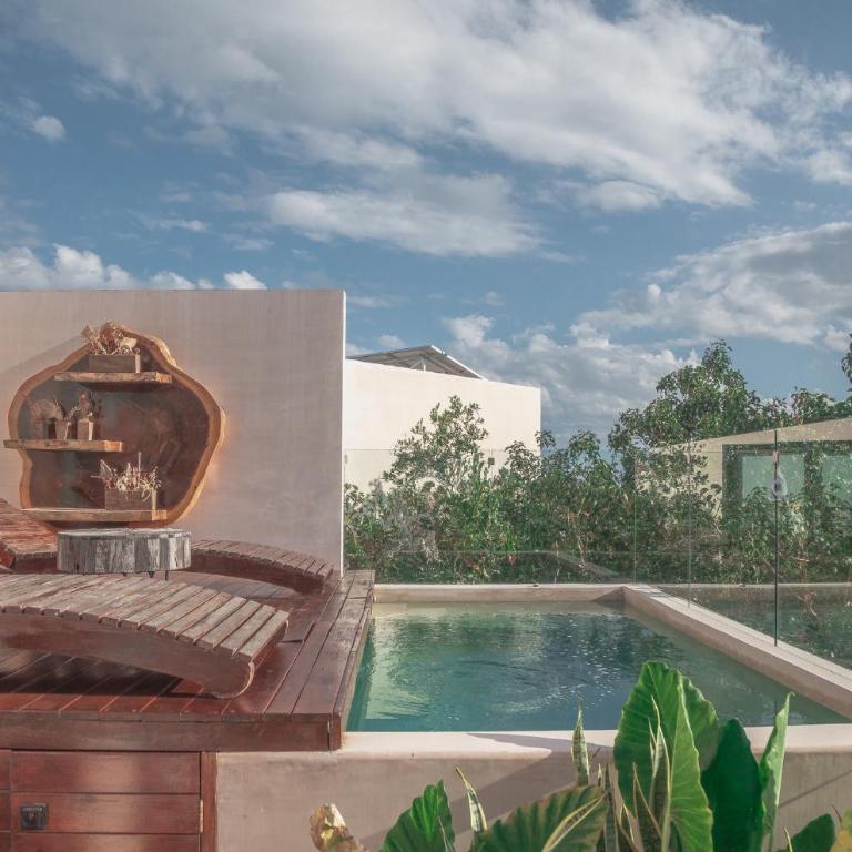 Stylish & Luxury Penthouse & Apartment, Private Pool, Private Hot Tub, Terrace and Roof Top at Tulum Jungle - Apartamento - 47