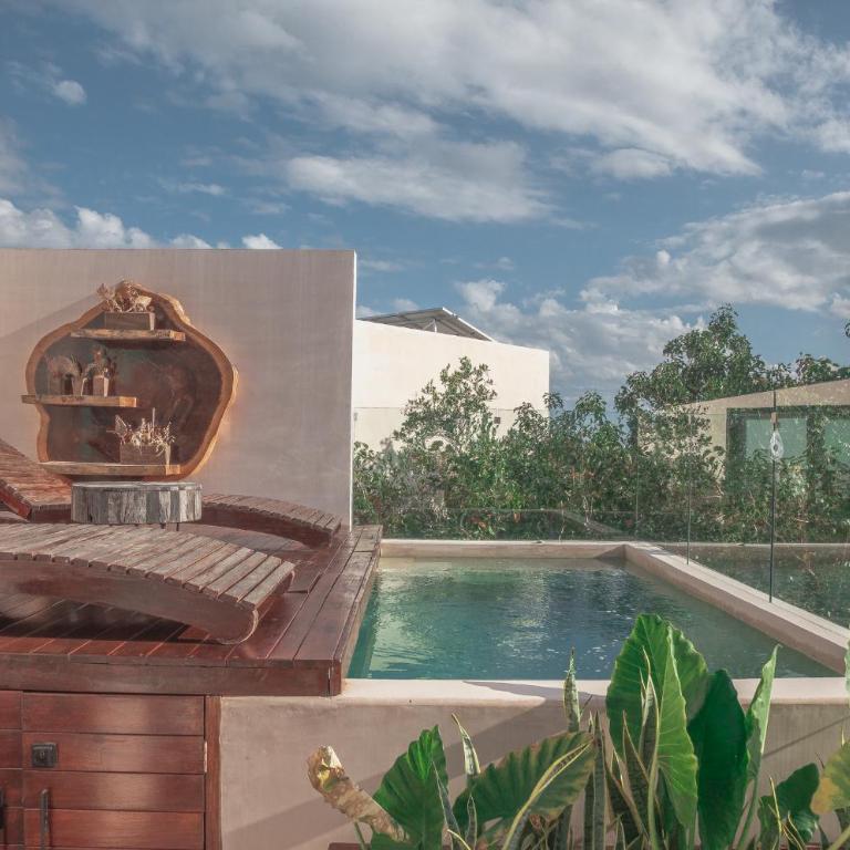 Stylish & Luxury Penthouse & Apartment, Private Pool, Private Hot Tub, Terrace and Roof Top at Tulum Jungle - Apartamento - 61