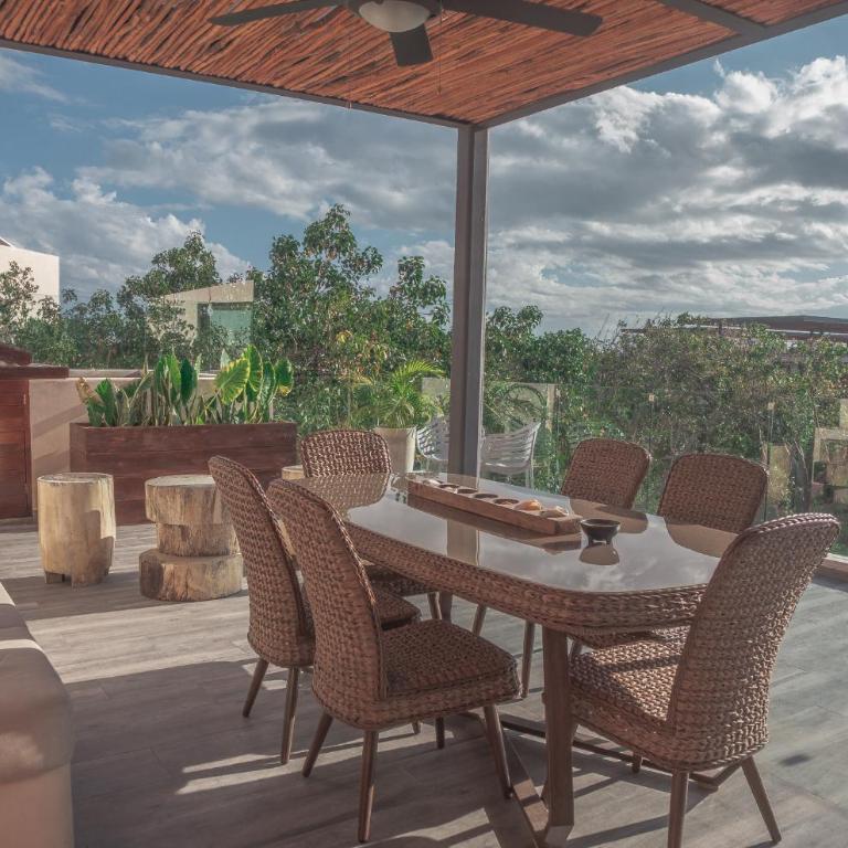Stylish & Luxury Penthouse & Apartment, Private Pool, Private Hot Tub, Terrace and Roof Top at Tulum Jungle - Apartamento - 63