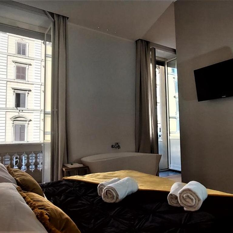 Vatican Rome Suite - Zimmer mit Queensize-Bett und Balkon - 4