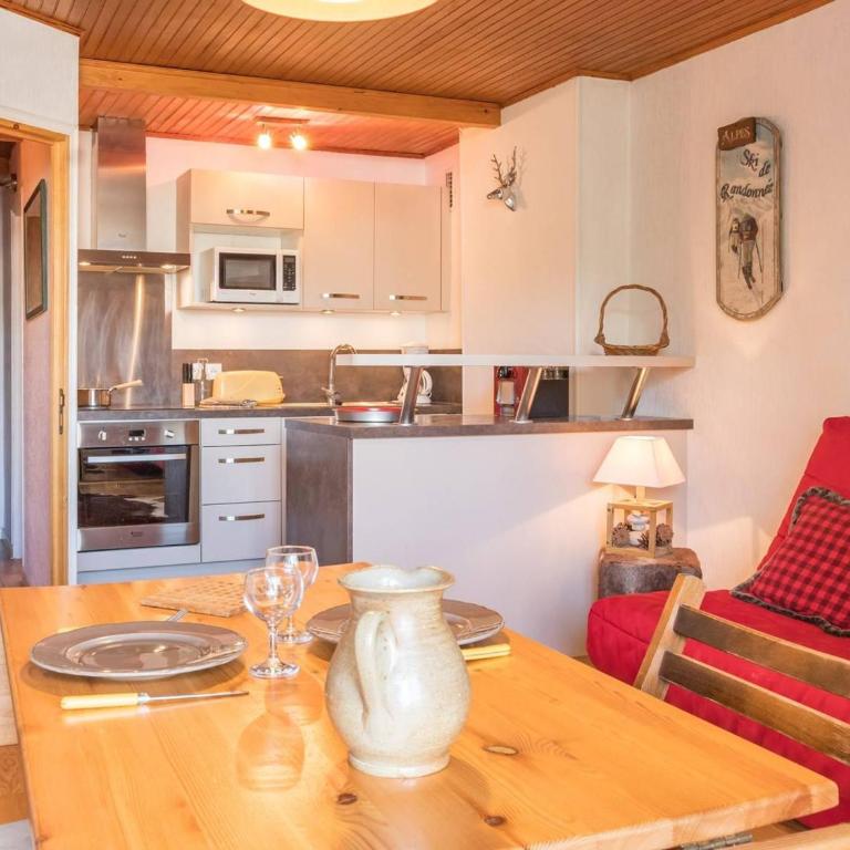 Studio rénové près des pistes, parking, cuisine équipée - Appartement 1 Chambre - 2