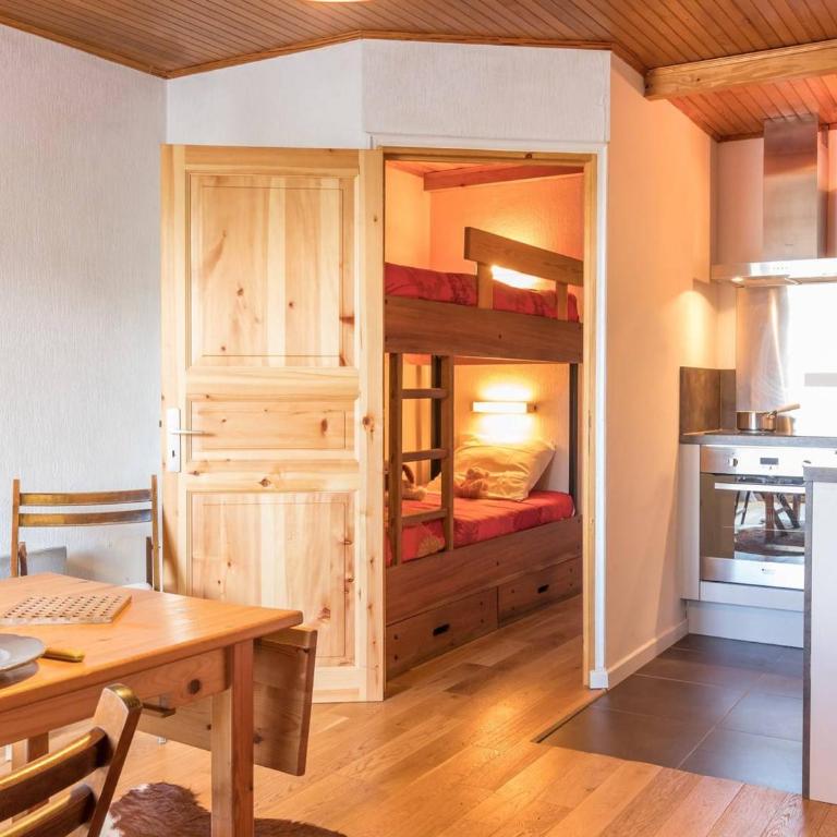 Studio rénové près des pistes, parking, cuisine équipée - Appartement 1 Chambre - 3