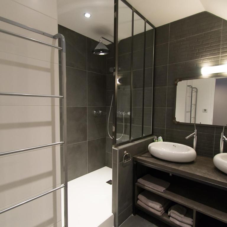Chambres d'hôtes La Leva - Chambre Familiale avec Salle de Bains Privative - 9