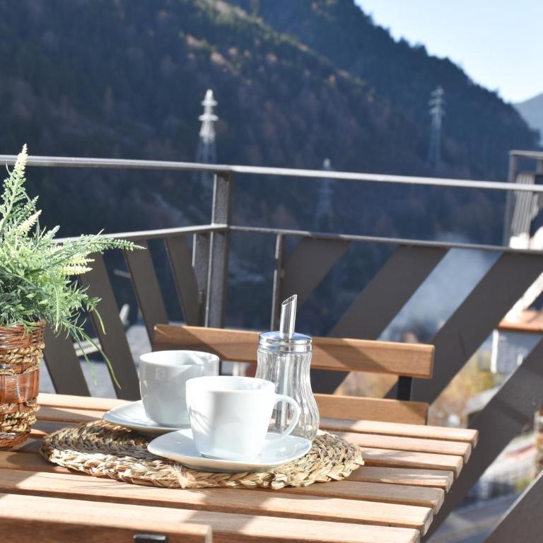 Apartament Mufló Apartamento encantador con vistas espectaculares a la X de Grandvalira - Appartement 1 Chambre - 5